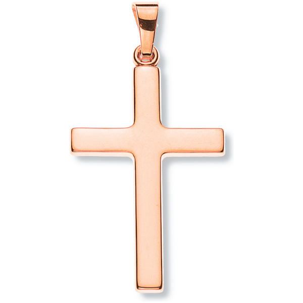 Kreuz Rotgold 750  H: 24mm B: 16mm