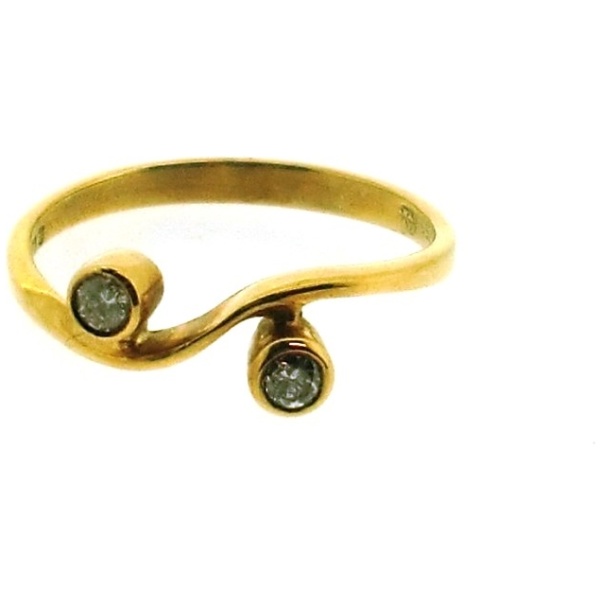 Ring 750 GG 2 Brill.