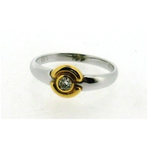 Ring bicolor 750 Brill.