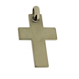 Kreuz matt Edelstahl