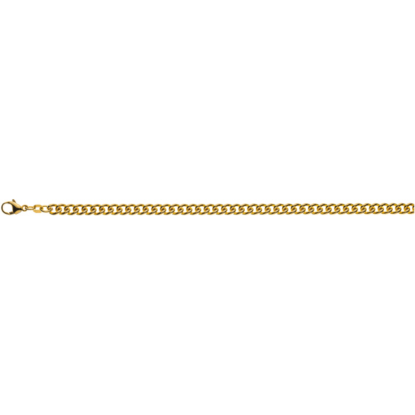 Rundpanzer Gelbgold 750 ca. 5.0mm 19cm