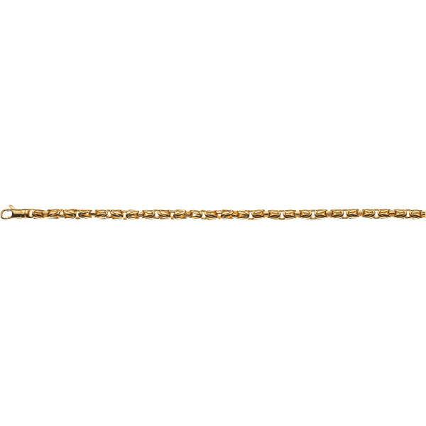 Königskette Gelbgold 750, 3mm breit, 45cm