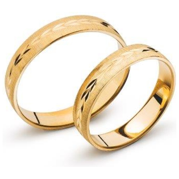 Trauring Gelbgold 750 Grösse 48 ca. 4mm