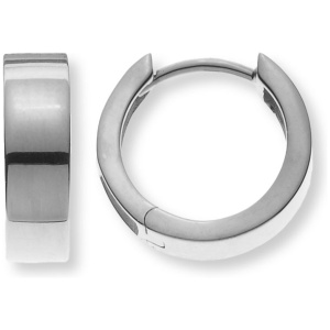 Kreolen Weissgold 750